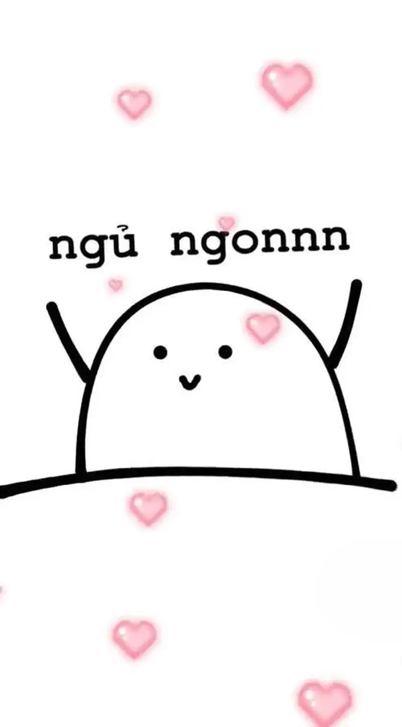 Meme buồn ngủ cute thật dễ thương và đáng yêu