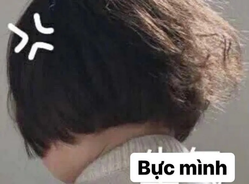 Mặt tức giận meme thể hiện sự bực bội một cách hài hước