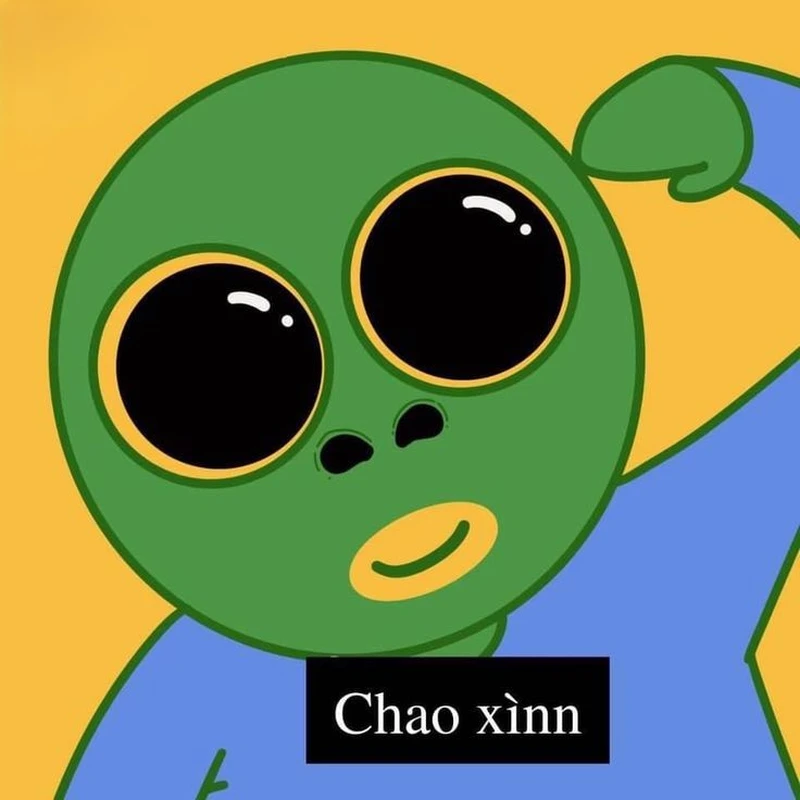 Meme chào bạn này giúp tạo không khí vui vẻ và kết nối mọi người lại gần nhau