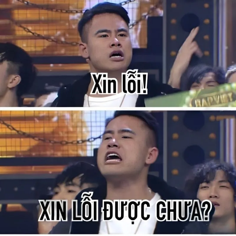 Meme anh xin lỗi sẽ làm dịu mọi căng thẳng và giúp bạn làm lành nhanh chóng