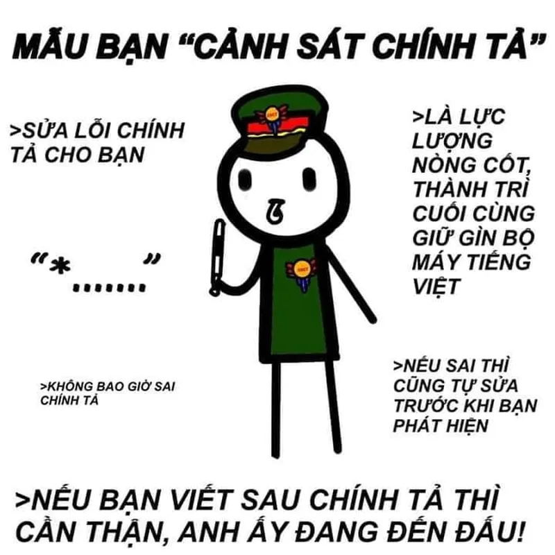 Chú công an meme đáng yêu khiến bạn muốn chia sẻ ngay